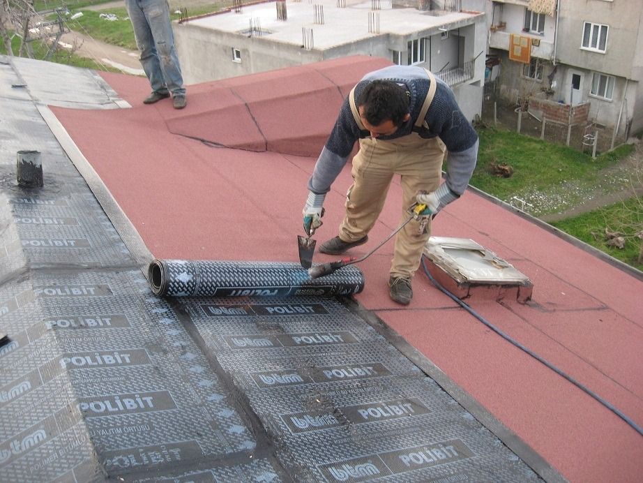 Kordon EPDM Kauçuk Çatı – düz çatıda arduvazlı bitümlü membran serimi